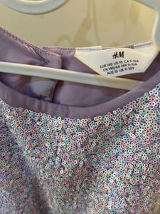 Purple Girls Gown