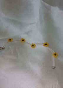 Sunflower Beaded Bracelet