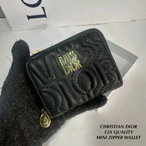 DIOR MINI WALLET 12AA QUALITY WITH MULTI HOLDER