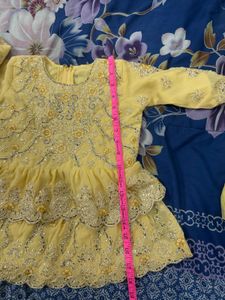 Yellow Wedding Lehenga Dress