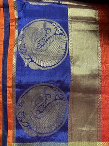 Lowest Price: Festive Sari Orange