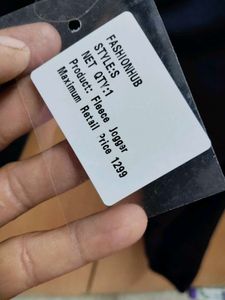 women&#39;s Navy Blue Joggers (H)