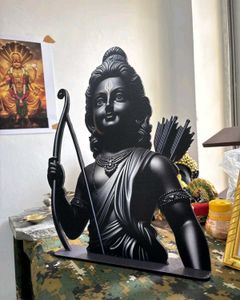 Ram Lalla Ayodhya Mandir 2d Cutout Showpiece