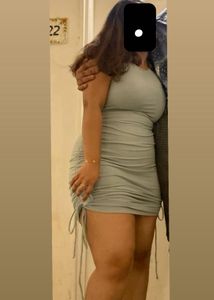 Forever 21 Sage Green Ruched Bodycon Dress