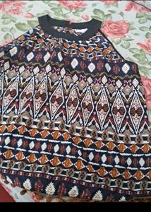 Halter neck free size dress and top