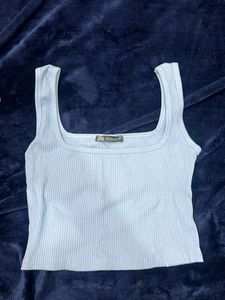 Zara Ribbed Tank Top