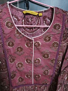 Brown Kurta