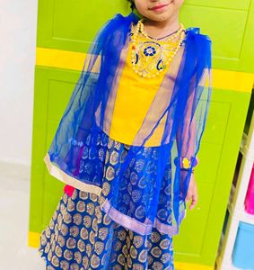 Babyhug Sleeveless Chaniya Choli