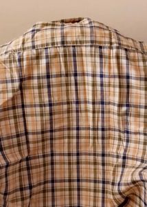 Plaid Button-Down Shirt
