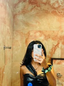 Black Trendy Corset Top