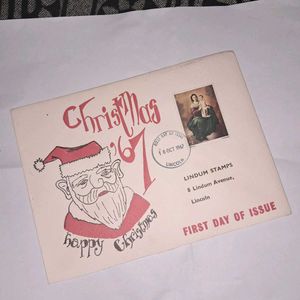 1967 GreatBritain Christmas FDC