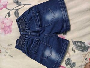 Blue Shorts Pant