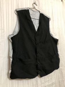Black Formal Waistcoat