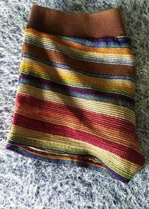 Striped Knit Halfpant