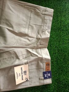 Men&#39;s (Pista Green) 34 Chino pant for party wear