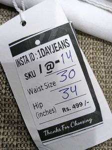 I@14 Size-30 (Sale) Latest Ladies high waist Jeans