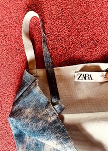 Denim Print Bodycon  Dress