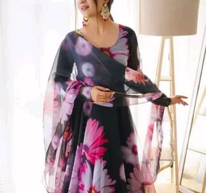 Floral Print Maxi Dress