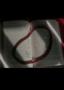 Maroon Beads Necklace ❤️