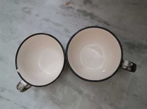 Ceramic Soup Cups &amp; Bowl Set of 2