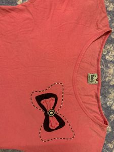 Cute Pink Bow T-Shirt