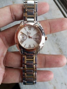 GC Orignal Women&#39;s Mother Pearl Roman Number Watch