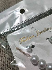 Butterfly Pearl Jewelry Set