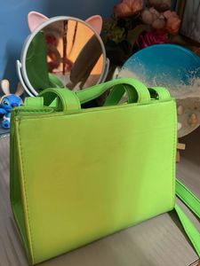 Neon Green Crossbody Bag