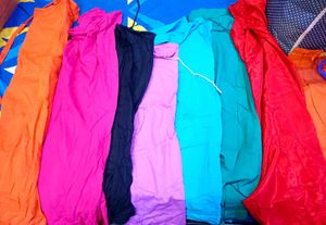 3 Or 4 Used Colorful Peticoats (Set Of 12)