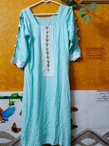 Elegant Light Blue Kurta
