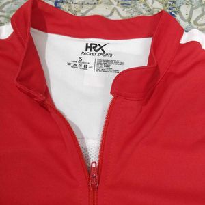 Red-White Sports Tshirt HRX