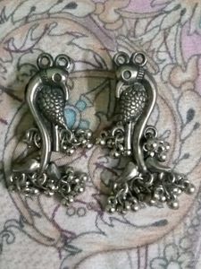 necklace and earrings