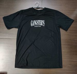 Gangster's Evolution Black Tee