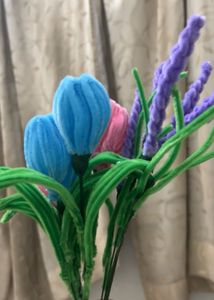 Tulips and lavender bunch🪻