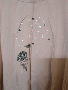 Cute Pink Graphic Tee