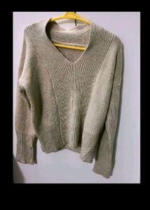 ₹99 • V Neck Korean* Oversized* Sweater ❄️