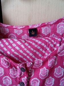 Pink Kurta Pant Dupatta Set