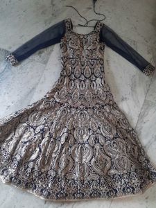 Elegant Embroided Ethnic Gown