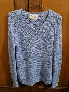 Light Blue Knit Sweater