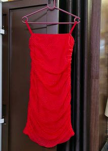 Red Bodycon Dress 👗