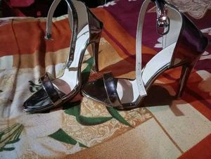 Open Toe Stiletto Pencil Heel