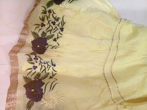 Yellow Embroidered Kurta