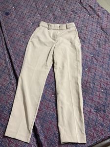 Beige Casual Pants XS