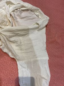 Cream Tie-Front Blouse