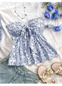 Ditsy Floral Tube Top
