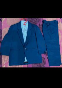 Boy's Blue Suit Set
