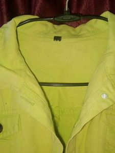 Green Casual Jacket