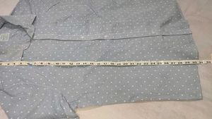 M&amp;S Linen Full Sleeves Shirt