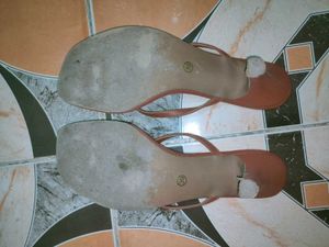 Stylish Heel Thong Sandals