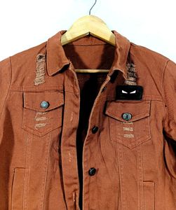 Brown Denim Jacket (Women)